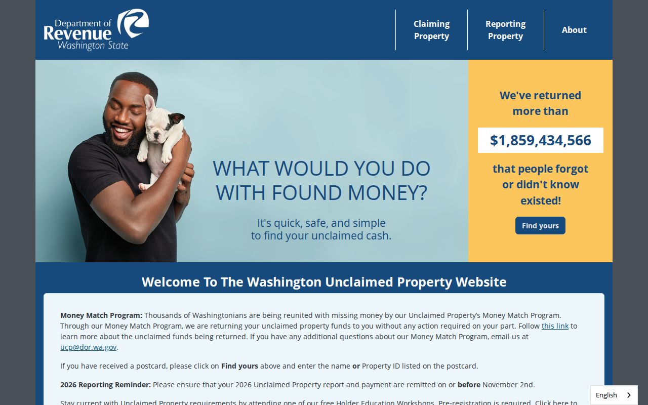 Silver Firs people search in Washington unclaimed property records