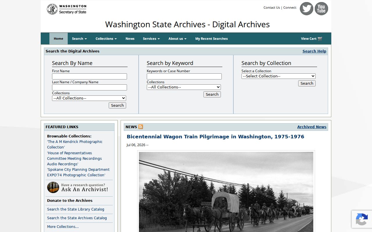 Silver Firs people directories Washington Digital Archives search